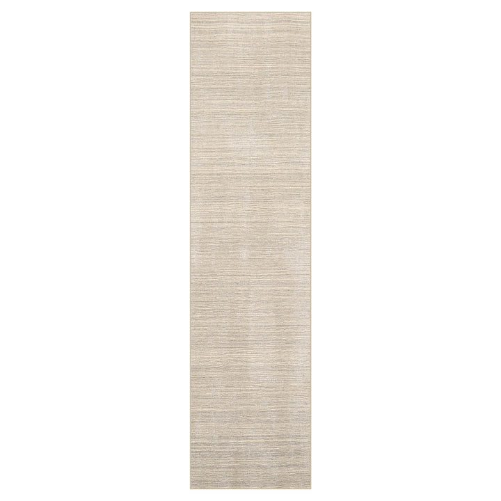 Multi Size Beige Gray Color Hand Tufted Textured New Zealand Wool Contemporary Oriental Rug