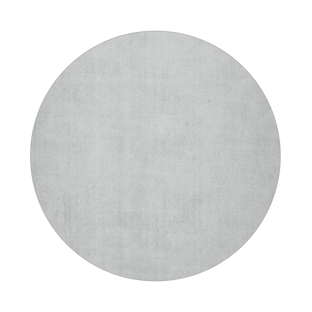Multi Size Light Blue Color Hand Tufted Textured New Zealand Wool Contemporary Oriental Rug
