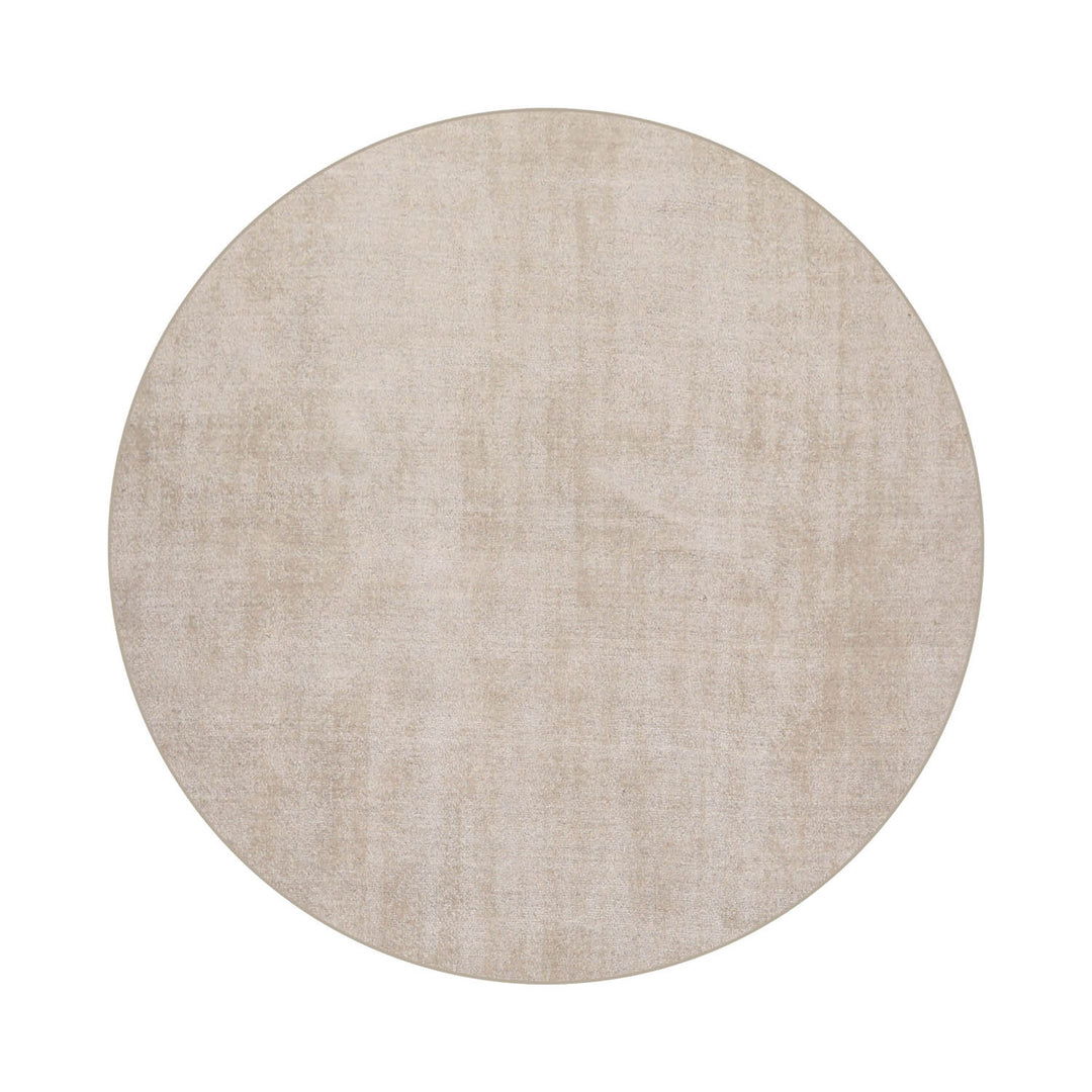 Multi Size Taupe Color Hand Tufted Textured New Zealand Wool Contemporary Oriental Rug
