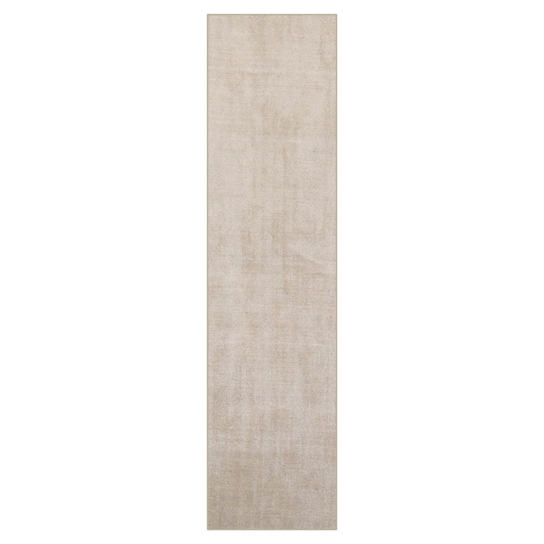 Multi Size Taupe Color Hand Tufted Textured New Zealand Wool Contemporary Oriental Rug