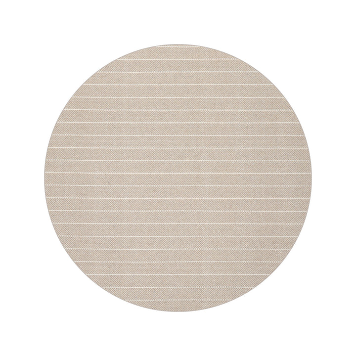 Multi Size Tan Ivory Color Hand Woven Herringbone New Zealand Wool Contemporary Oriental Rug