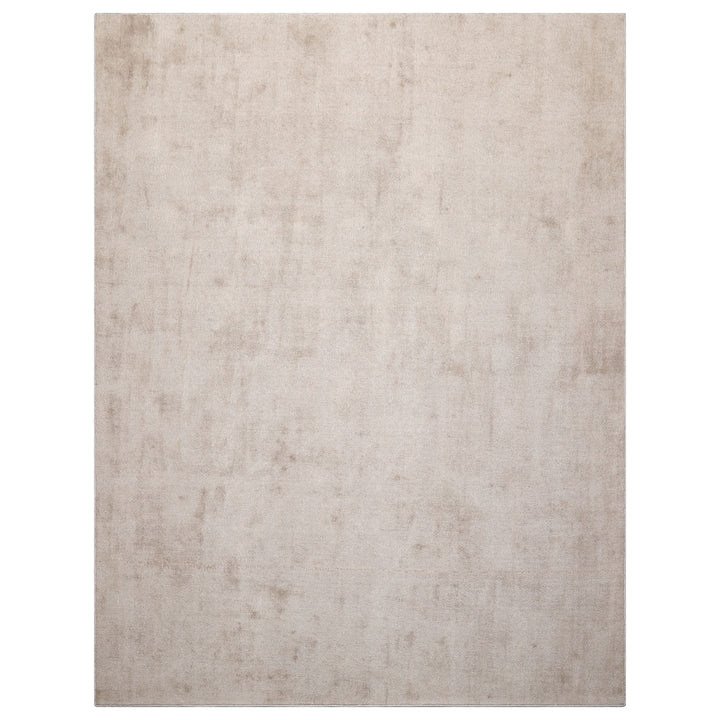 Multi Size Taupe Color Hand Tufted Textured 100% Viscose Contemporary Oriental Rug