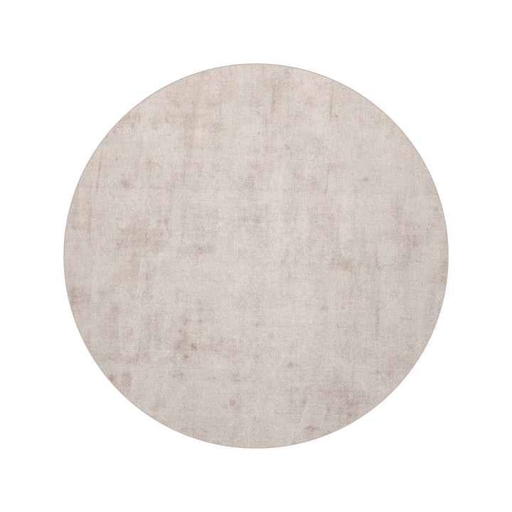 Multi Size Taupe Color Hand Tufted Textured 100% Viscose Contemporary Oriental Rug