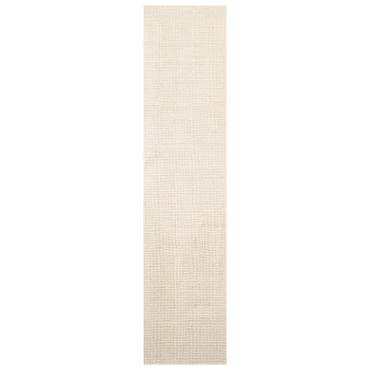 Multi Size Beige Ivory Color Hand Tufted Textured New Zealand Wool Contemporary Oriental Rug