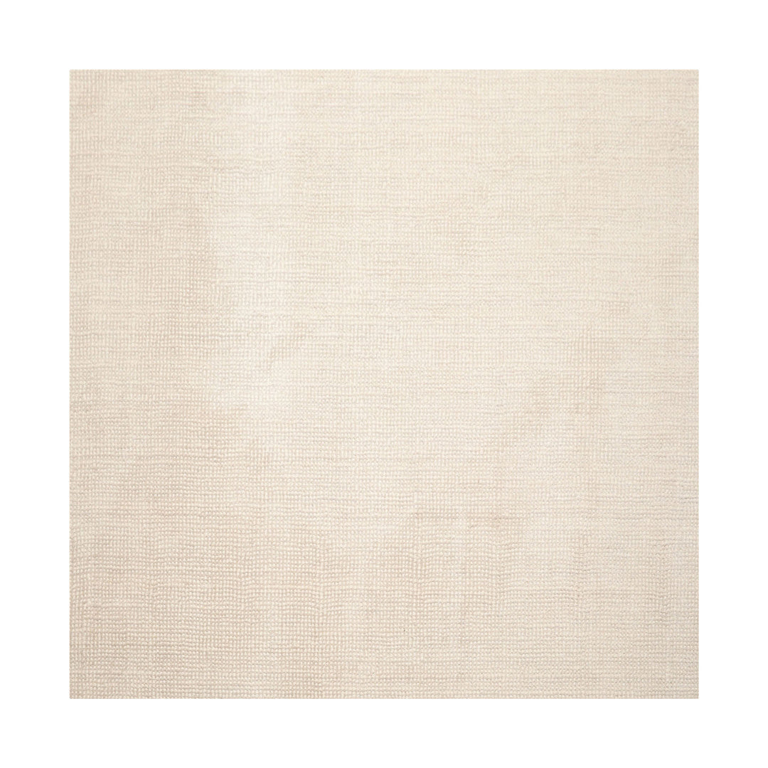 Multi Size Beige Ivory Color Hand Tufted Textured New Zealand Wool Contemporary Oriental Rug