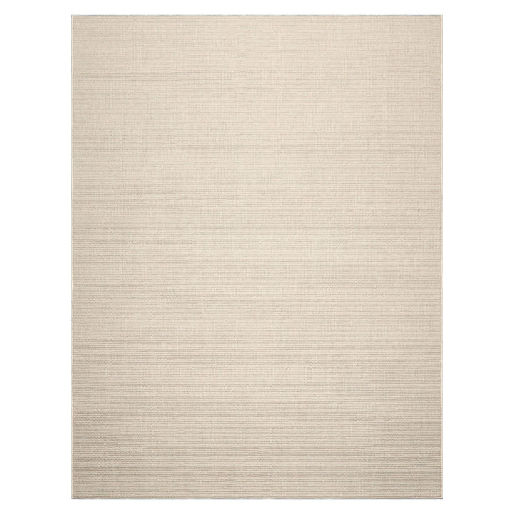 Multi Size Beige Color Hand Tufted Textured New Zealand Wool Contemporary Oriental Rug