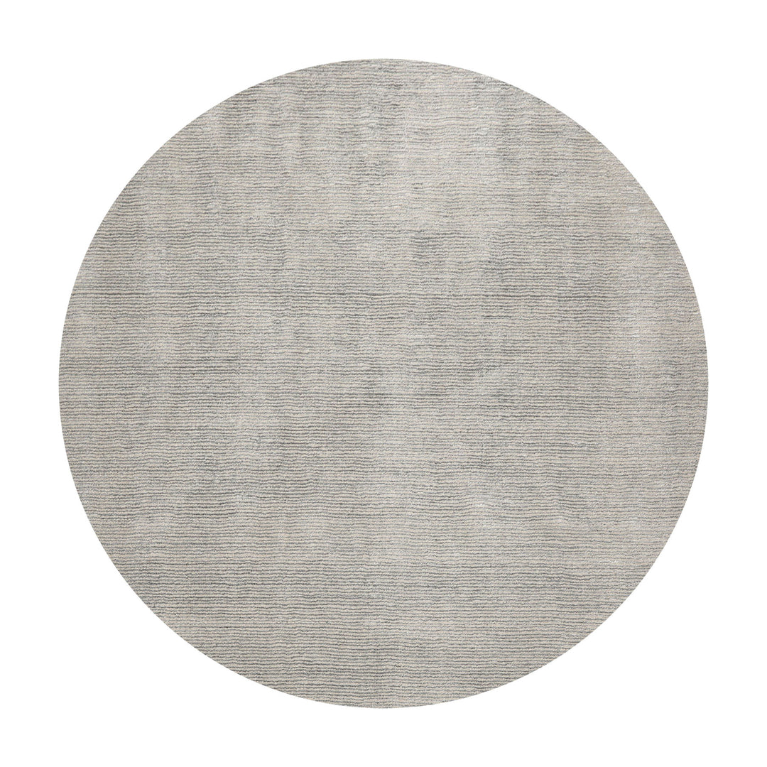 Multi Size Beige Gray Color Hand Tufted Textured New Zealand Wool Contemporary Oriental Rug