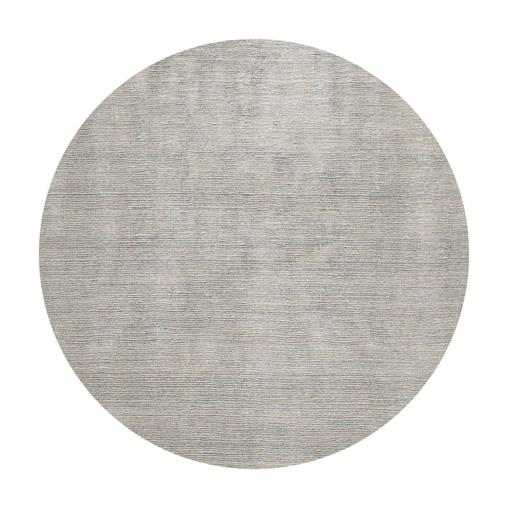 Multi Size Beige Gray Color Hand Tufted Textured New Zealand Wool Contemporary Oriental Rug