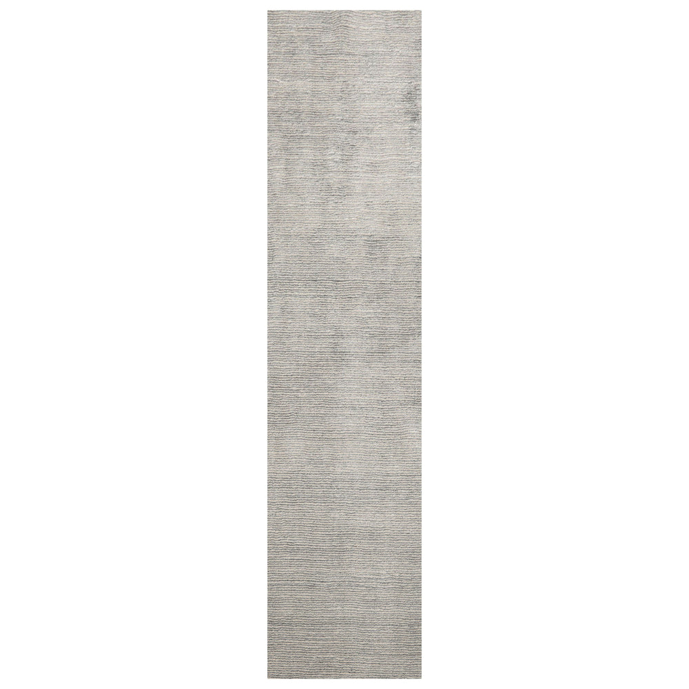 Multi Size Beige Gray Color Hand Tufted Textured New Zealand Wool Contemporary Oriental Rug