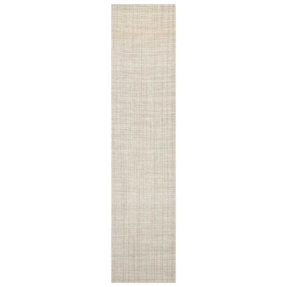 Multi Size Beige Gray Color Hand Woven Textured New Zealand Wool Contemporary Oriental Rug