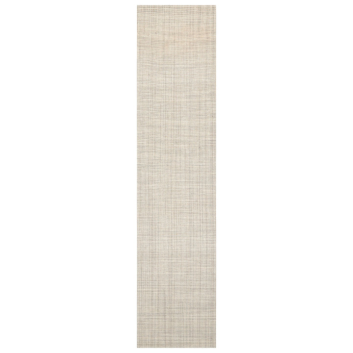 Multi Size Beige Gray Color Hand Woven Textured New Zealand Wool Contemporary Oriental Rug