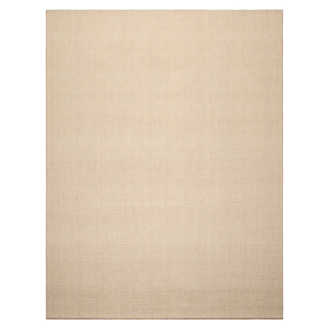 Multi Size Tan Beige Color Hand Tufted Textured New Zealand Wool Contemporary Oriental Rug