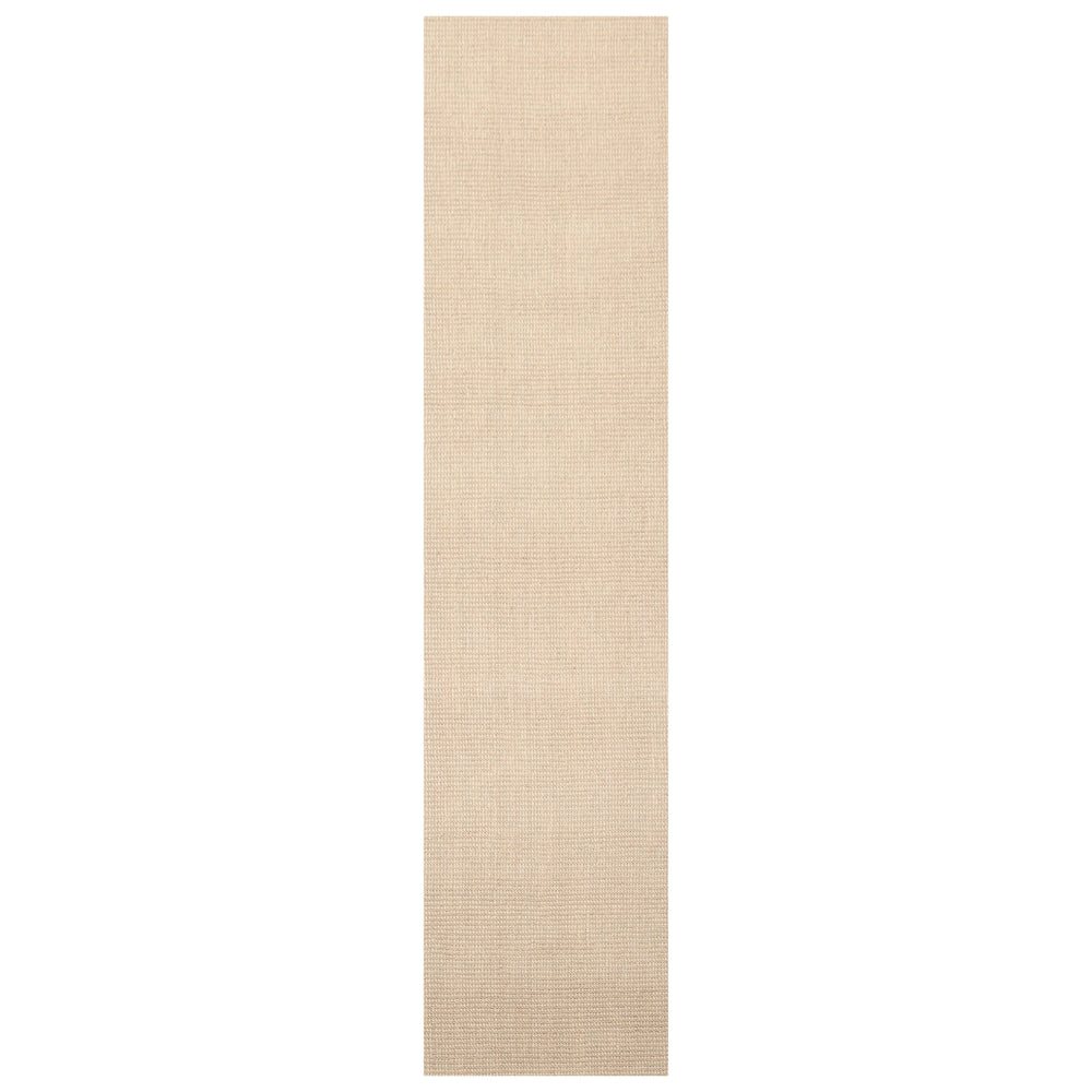 Multi Size Tan Beige Color Hand Tufted Textured New Zealand Wool Contemporary Oriental Rug