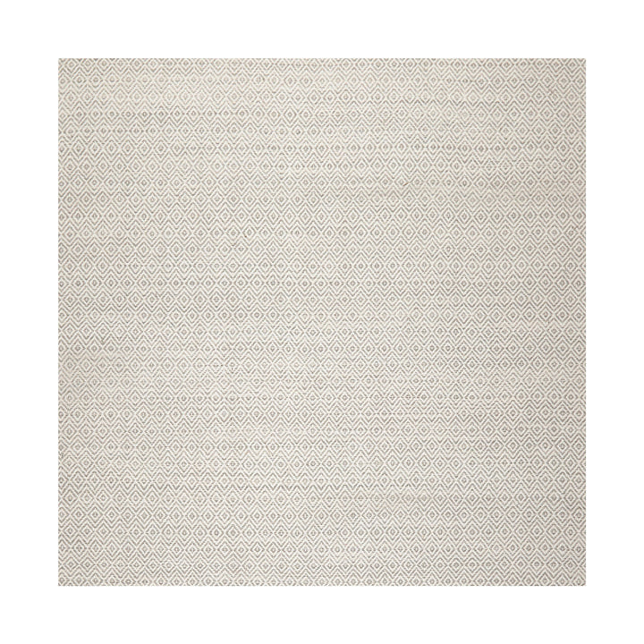 Multi Size Ivory Gray Color Hand Woven Geometric New Zealand Wool Contemporary Oriental Rug