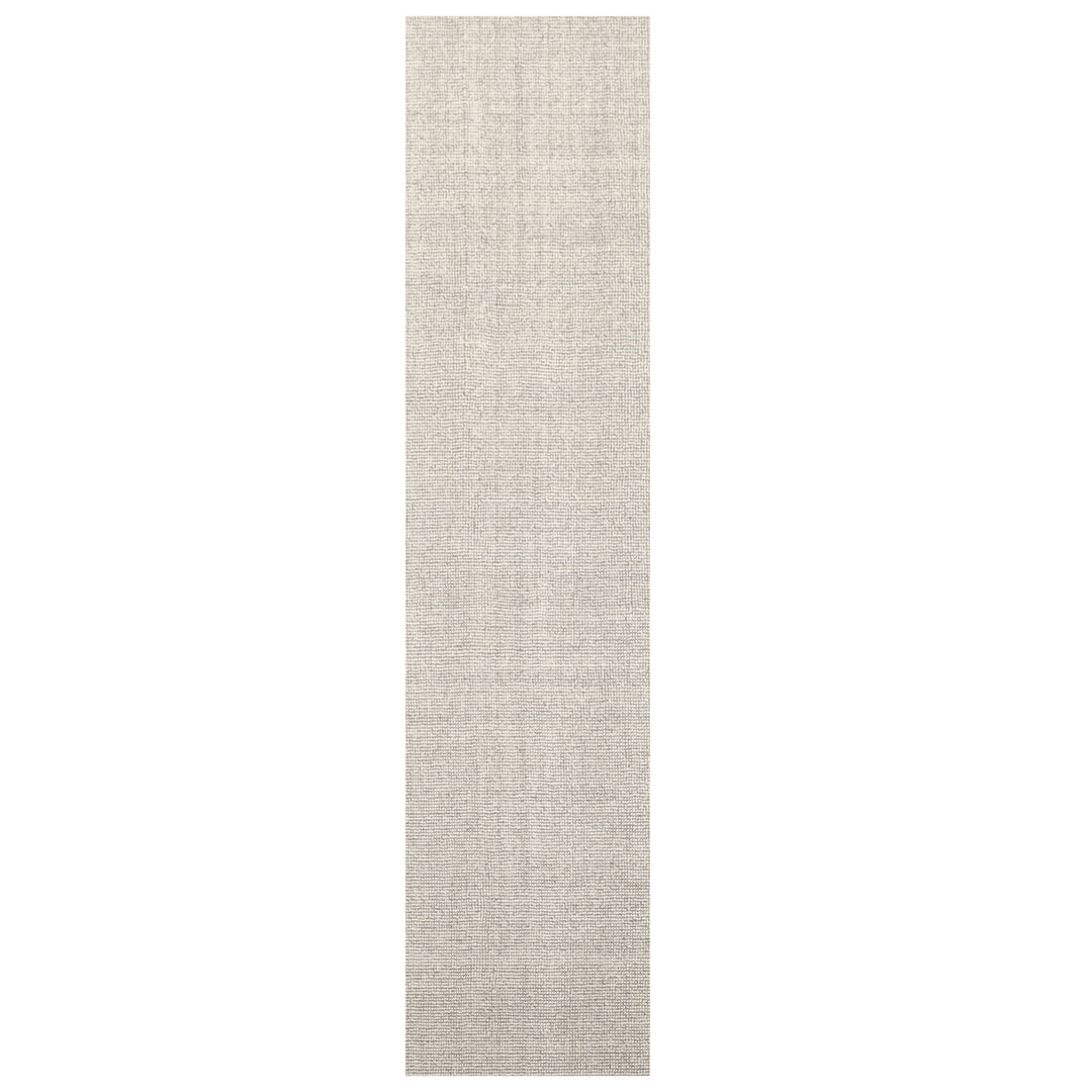 Multi Size Ivory Gray Color Hand Tufted Textured New Zealand Wool Modern Oriental Rug