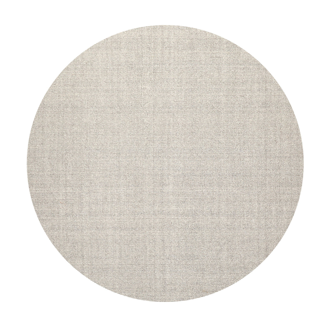 Multi Size Ivory Gray Color Hand Tufted Textured New Zealand Wool Modern Oriental Rug