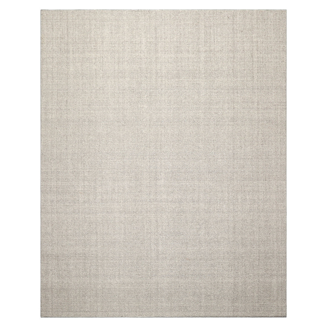Multi Size Ivory Gray Color Hand Tufted Textured New Zealand Wool Modern Oriental Rug