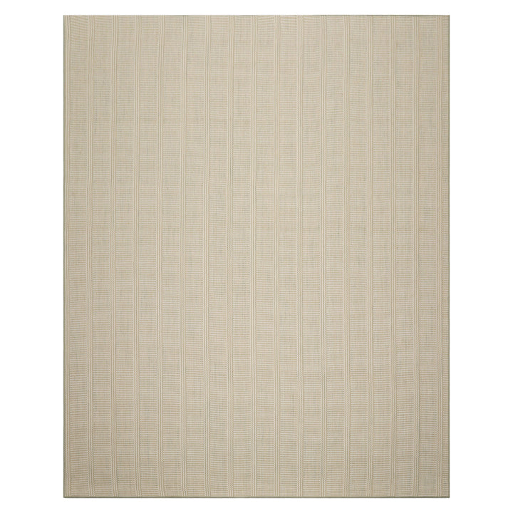 Multi Size Beige Sage Color Hand Loomed Flatweave Wool Modern Oriental Rug