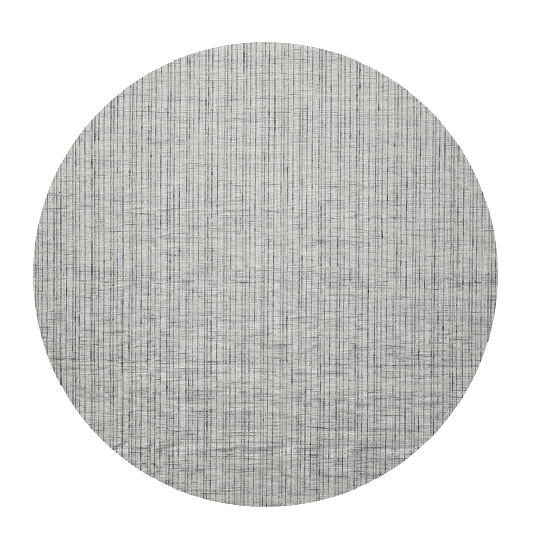 Multi Size Silver Gray Slate Color Hand Woven Flatweave Wool and Polyster Modern Oriental Rug