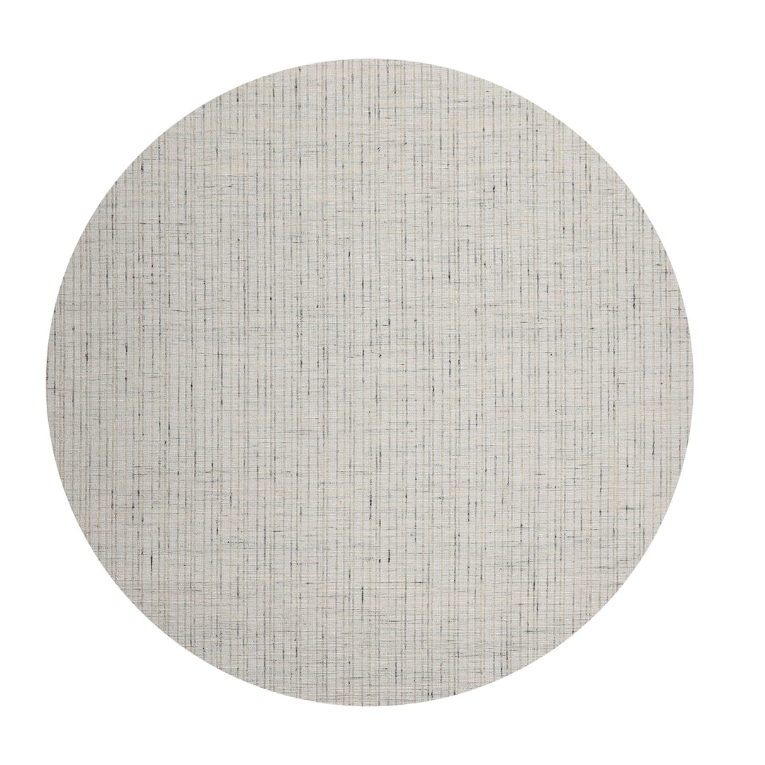 Multi Size Ivory  Gray Beige Color Hand Loomed Flatweave Wool and Polyster Modern Oriental Rug