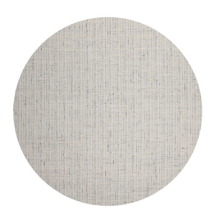 Multi Size Ivory  Gray Beige Color Hand Loomed Flatweave Wool and Polyster Modern Oriental Rug