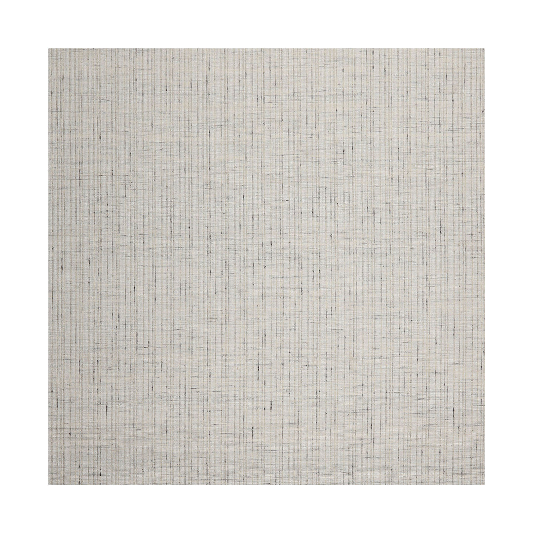 Multi Size Ivory  Gray Beige Color Hand Loomed Flatweave Wool and Polyster Modern Oriental Rug