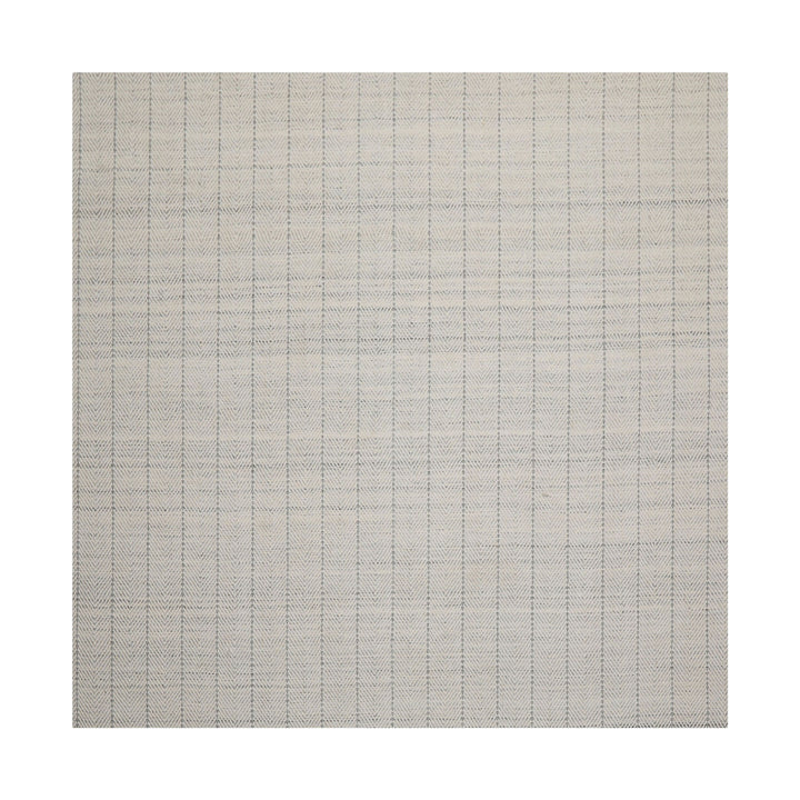Multi Size Ivory  Gray Color Hand Loomed Flatweave Wool Contemporary Oriental Rug