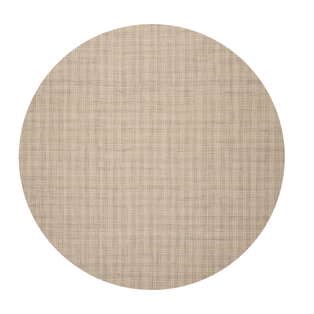 Multi Size Beige Ivory Taupe Color Hand Loomed Flatweave Wool Modern Oriental Rug