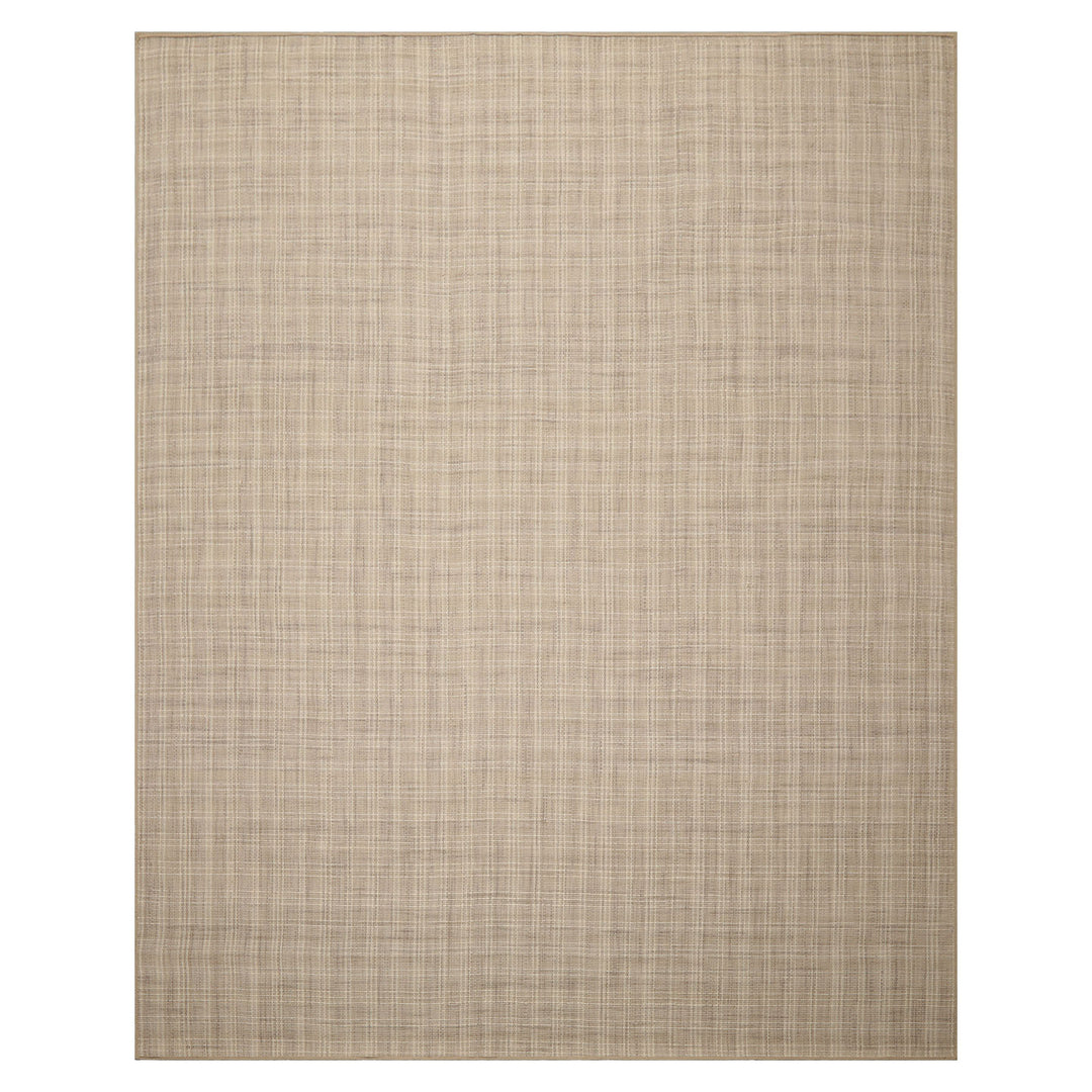 Multi Size Beige Ivory Taupe Color Hand Loomed Flatweave Wool Modern Oriental Rug