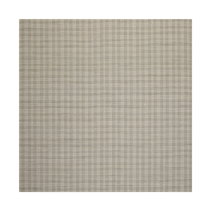 Multi Size Gray Ivory Color Hand Woven Flatweave Wool Modern Oriental Rug