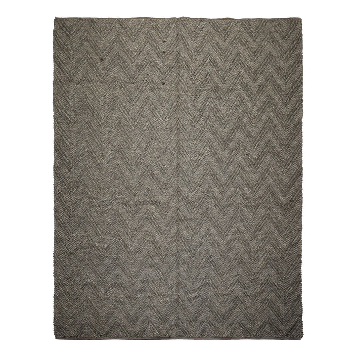 9x12 Tone on Tone Graphite, , Color Hand Knotted Tibetan Wool Modern & Contemporary Oriental Rug
